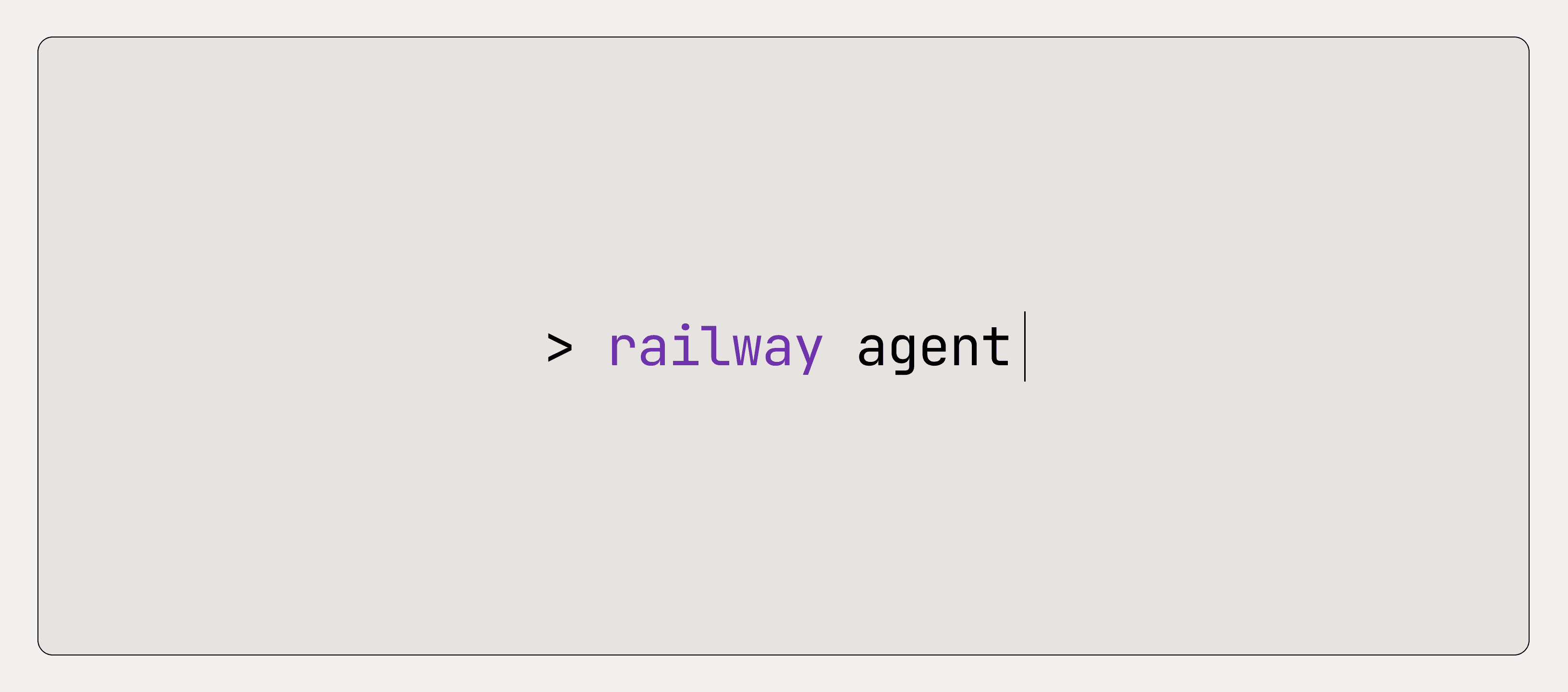 Better Rails for Agents: A New Remote MCP and Railway Agent in the CLI